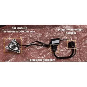 Gelb/Weiß DRL Tagfahrlichter BMW 3er 4er F80 M3 F82 M4 LCI